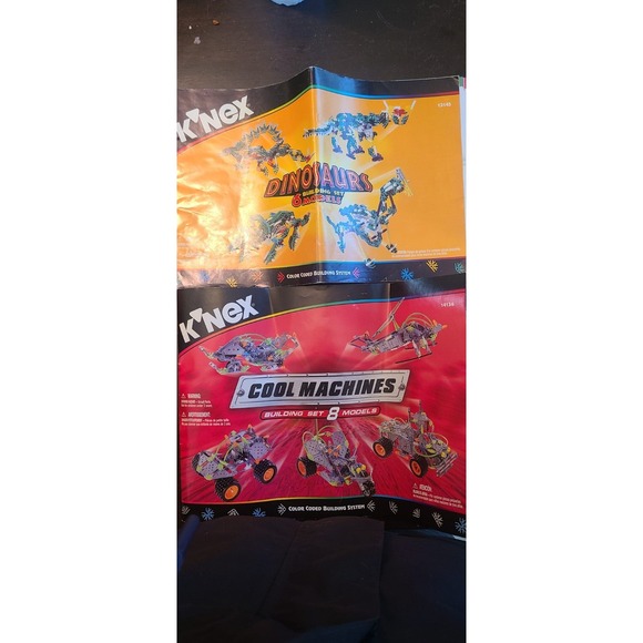 K'Nex  Mixed Lot Of Pieces Red And Yellow Case - Picture 7 of 15